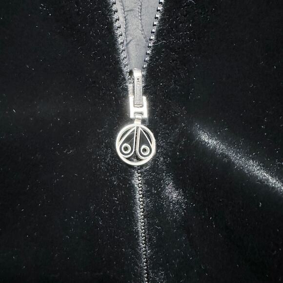 Moose Knuckles | Women | Quilted Eaton Bunny Black Reversible Faux Fur Coat | XS - Picture 11 of 16